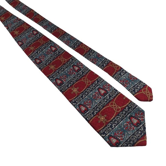 Arden Cravats Other - Arden Cravats Mens Necktie Tie Designer Blue Red Accessory Work Office Dad Gift